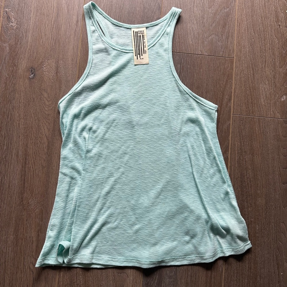 Free People Teal Tank
